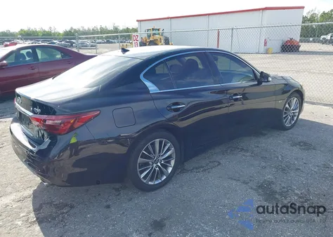 2018 Infiniti Q50 3.0T Luxe from USA, damaged, VIN JN1EV7AP2JM359200